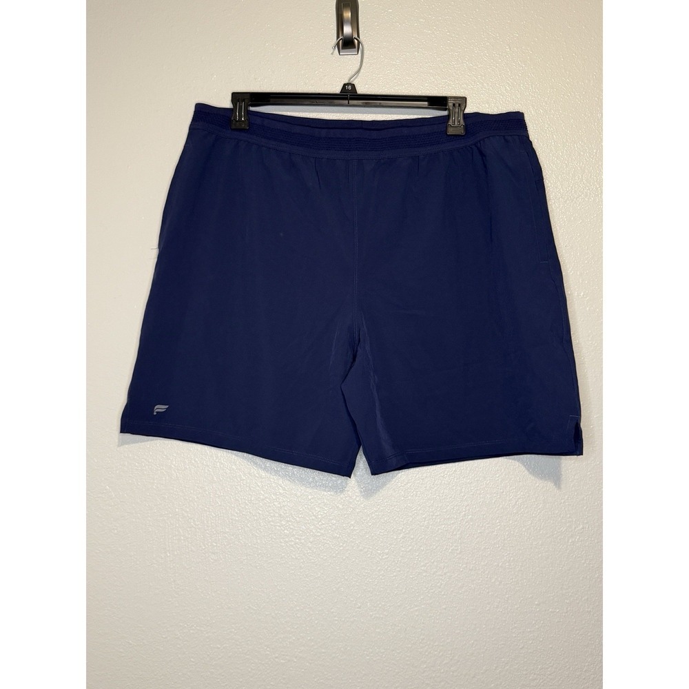 Fabletics The Fundamental Short Lined Men's 2XL XXL Deep Navy 7" Inseam‎ New